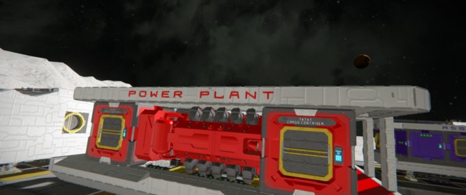 Blueprint Power Module Space1999 Space Engineers mod