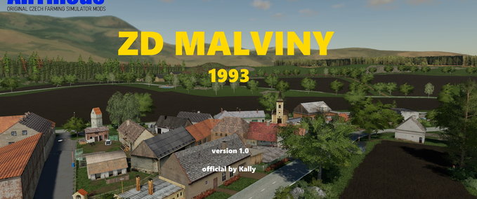 Maps ZD Malviny 1993 Landwirtschafts Simulator mod
