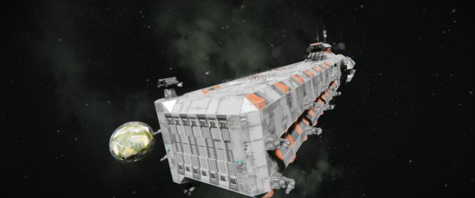 Blueprint Rogue Nahashima Carrier Space Engineers mod