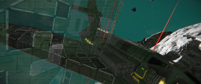 Blueprint SSTO Fighter Space Engineers mod