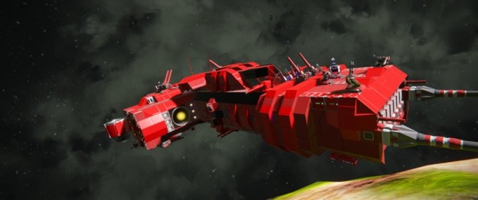 Blueprint Fedf "Short Sword" Light Cruiser Space Engineers mod
