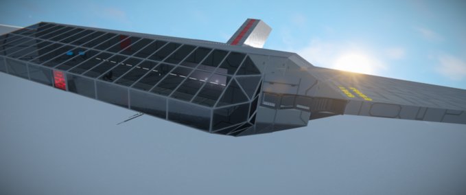 Blueprint Grey Eagle Bomber Space Engineers mod