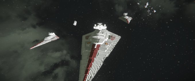 Blueprint Imperator Class Star Destroyer Space Engineers mod