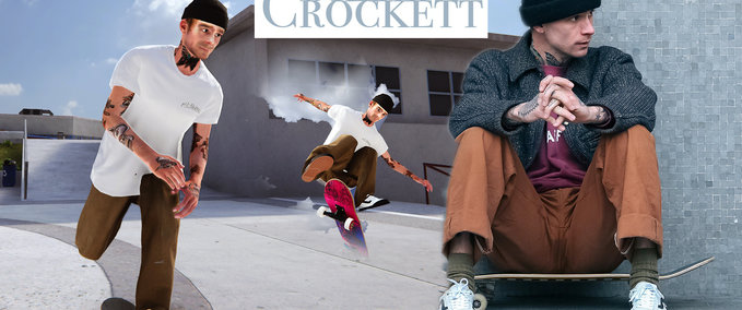 Skin Gilbert Crockett Skin Skater XL mod