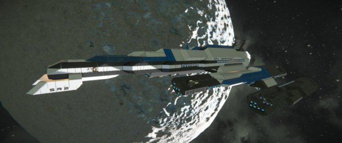 Blueprint SSV NORMANDY Space Engineers mod