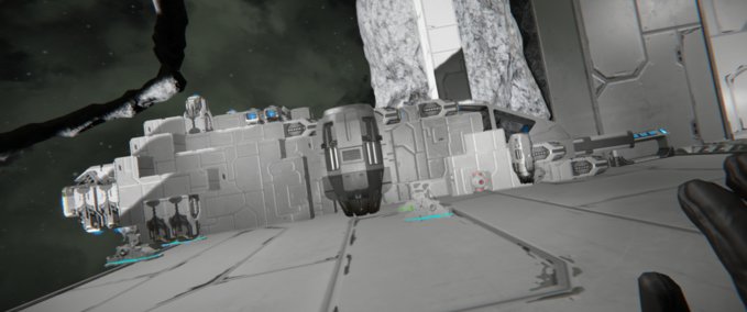 Blueprint Orbital Drop Ship Mk 2 Space Engineers mod
