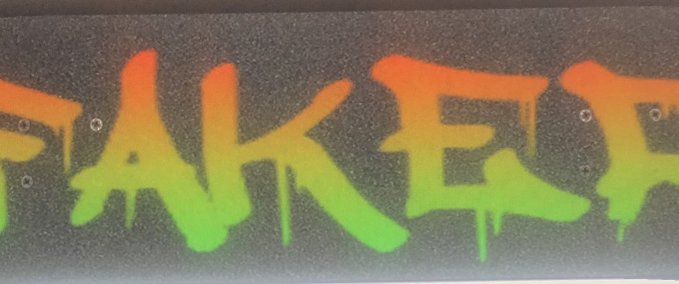 Gear Faker Griptape Pro Series Skater XL mod