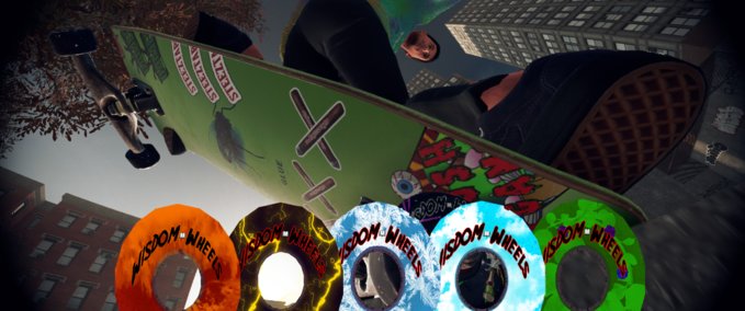 Other Wisdom Wheels Elements Pack Skater XL mod
