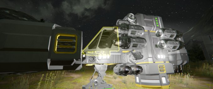 Blueprint First miner Space Engineers mod