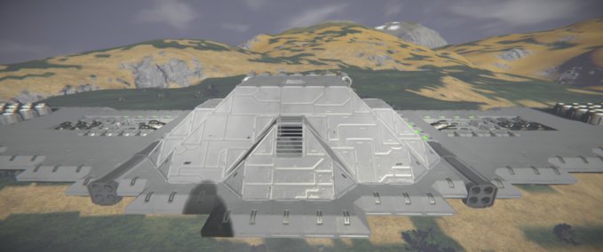 Blueprint X73 bomber Space Engineers mod