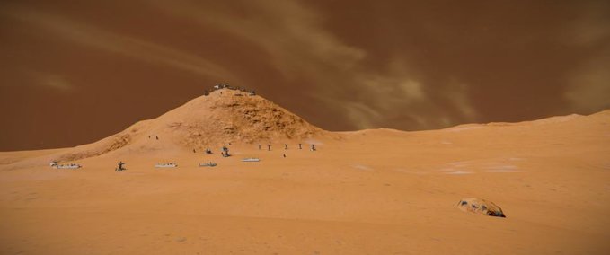 World Spielplatz Mars  (Festungssturm) Space Engineers mod