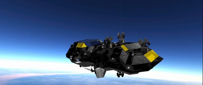 Blueprint G.M.C. Esper Frigate Test Mobile Upload second tes Space Engineers mod