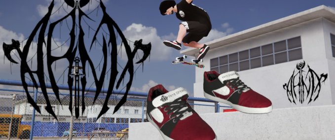 Fakeskate Brand Arnt Shoes - Valfar Skater XL mod