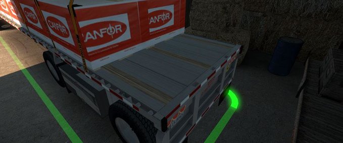 Trailer FONTAINE PHANTOM [1.39.X] American Truck Simulator mod