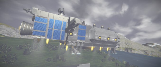 Blueprint Static Grid 8616 Space Engineers mod
