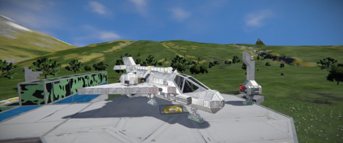 Blueprint Shuttle alpha Space Engineers mod