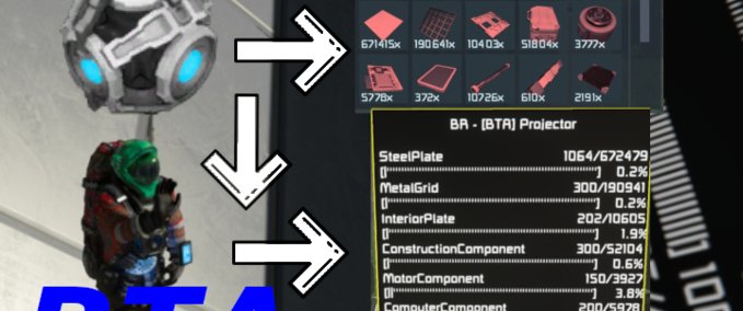 Sonstiges BluePrint To Assembler Space Engineers mod