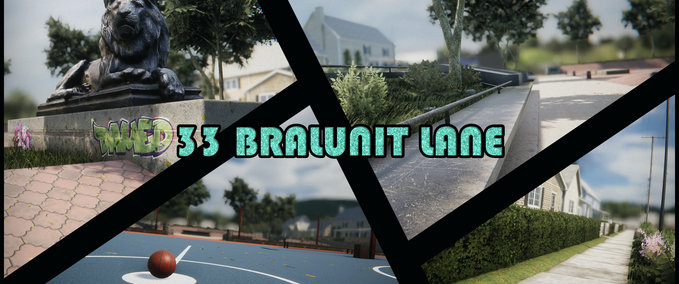 Map 33 Bralunit Lane by Bralunit Skater XL mod