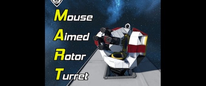 Uncategorized Whip's Mouse-Aimed Rotor Turret Script Space Engineers mod