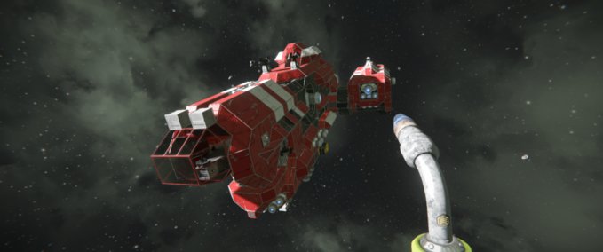 Blueprint Big Red Space Engineers mod