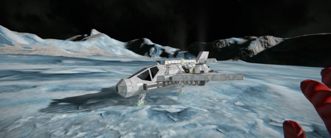 Blueprint Shuttle alpha Space Engineers mod