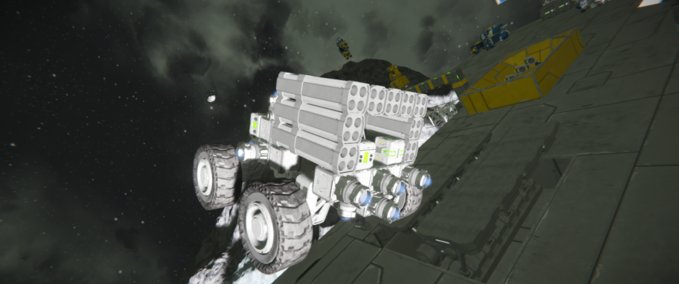 Blueprint Rocket Rover Space Engineers mod