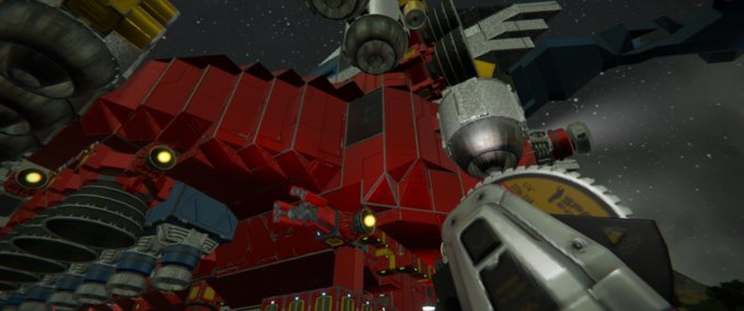 Blueprint Red dragon 3 Space Engineers mod