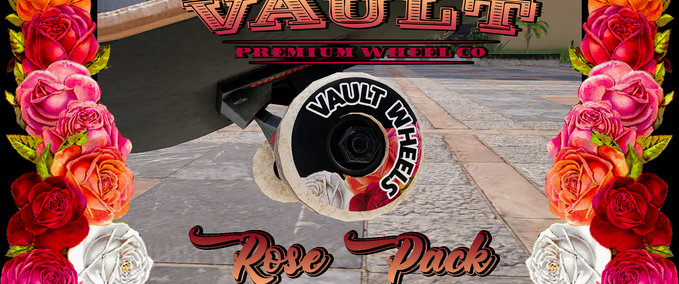 Other VAULT WHEELS Rose Pack Skater XL mod