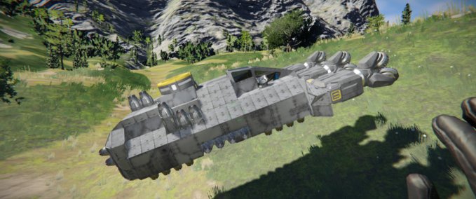 Blueprint Drilling rig (innerplanet) Space Engineers mod