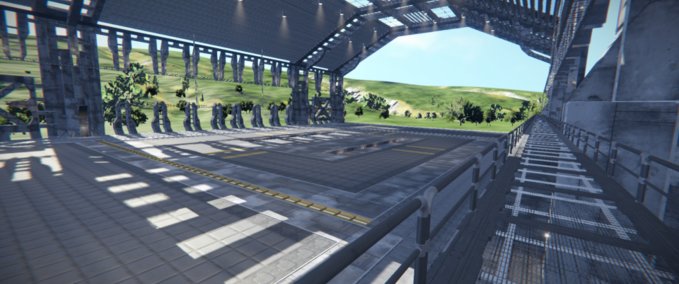 Blueprint The Starship Factory Space Engineers mod