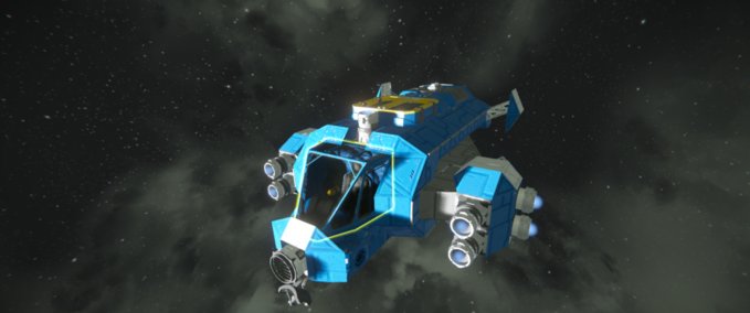 Blueprint Cargo Shuttle Space Engineers mod