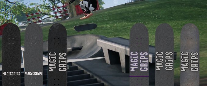 Gear Magic Grips Pack 1 Skater XL mod