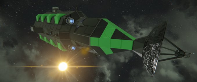 Blueprint Contract Cruiser Space Engineers mod