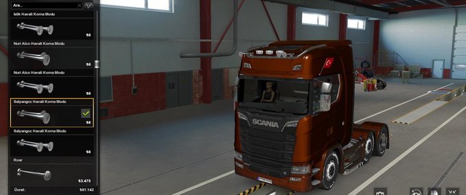 Trucks Air Horns Mod Paket für alle LKWs (1.39.x) Eurotruck Simulator mod