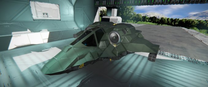 Blueprint Eagle MkII v2.0 Space Engineers mod