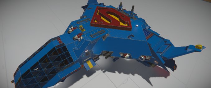 Blueprint SUPER SHIP •MRG• Space Engineers mod