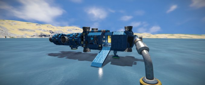 Blueprint planetary exploror Space Engineers mod