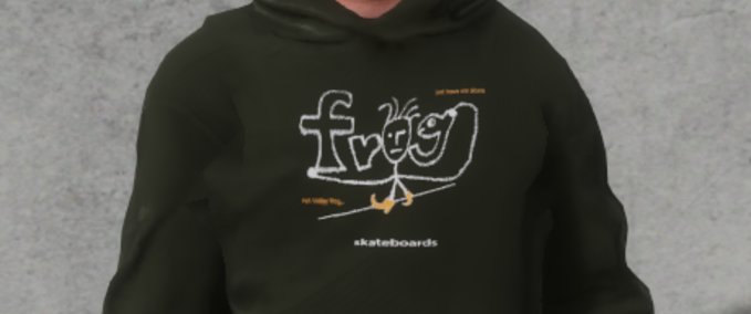 Gear frog skateboards evil anxiety hoodie Skater XL mod