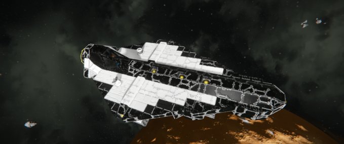 Blueprint Jedi star fighter Space Engineers mod