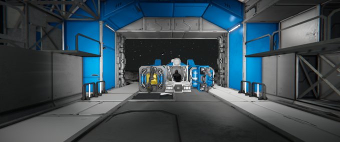Blueprint Blue Constructor Space Engineers mod