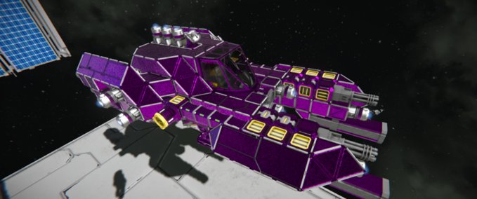 Blueprint Indigo Fighter Space Engineers mod