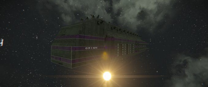Blueprint UNF Orion Fleet Cruiser Space Engineers mod