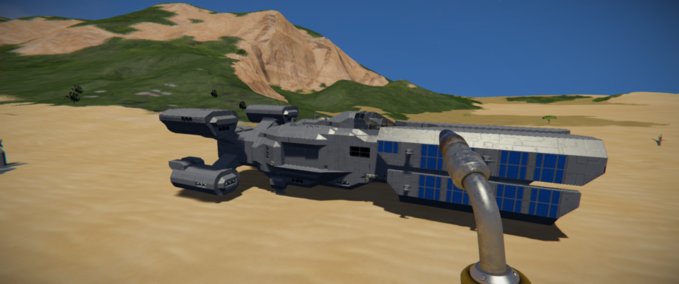 Blueprint Vaisseau cargo Space Engineers mod