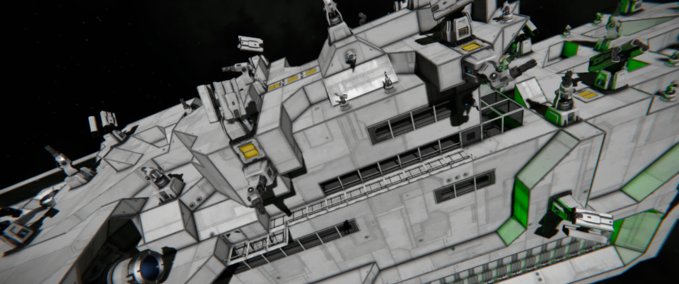 Blueprint The U.S.N. Nautilus Star Carrier Space Engineers mod