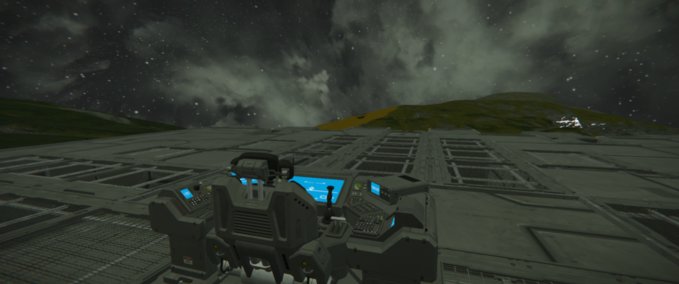 Blueprint Air base template Space Engineers mod