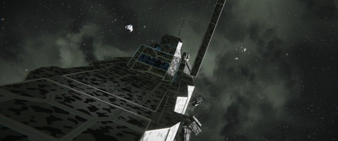 Blueprint Support Vessle Space Engineers mod