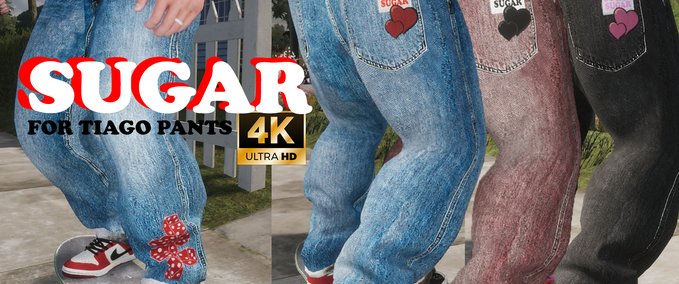 Fakeskate Brand Sugar Jeans, Drop 1 (For Tiago Pants) Skater XL mod
