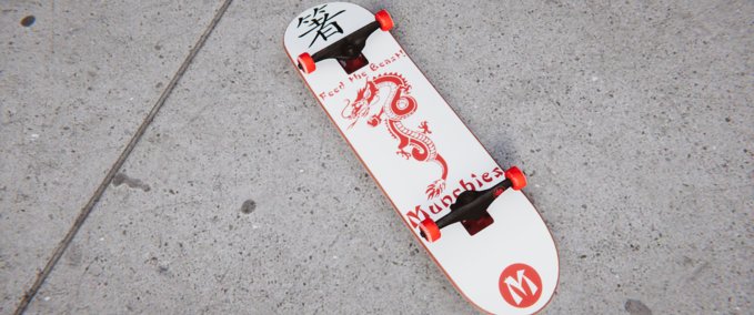 Fakeskate Brand Munchies Dr. Boogie signature Deck Skater XL mod