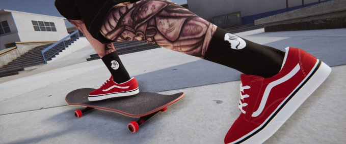 Fakeskate Brand Munchie Socks Skater XL mod