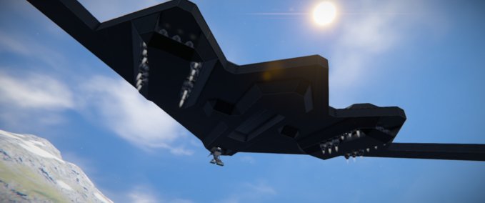 Blueprint B-2 Space Engineers mod
